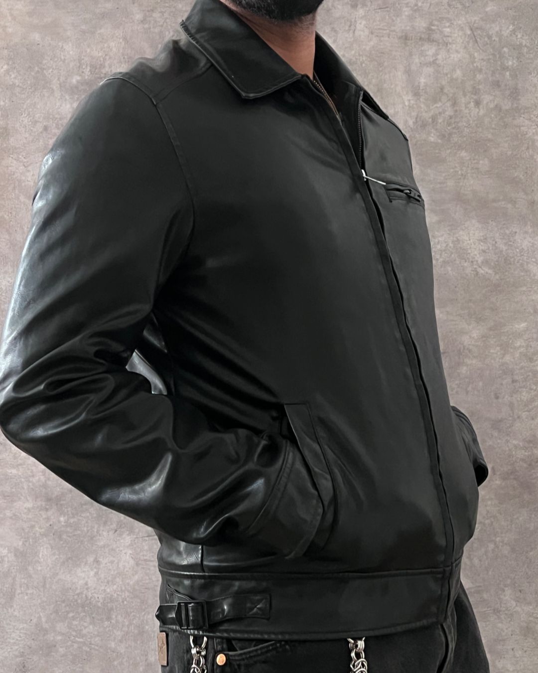 LEATHER JACKET LEVIS (S)