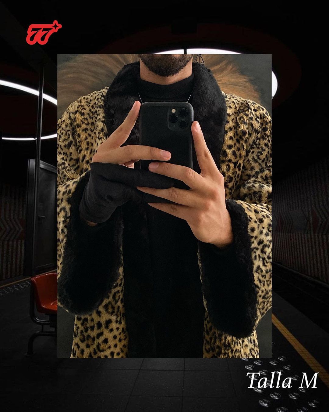 Abrígazo animal print