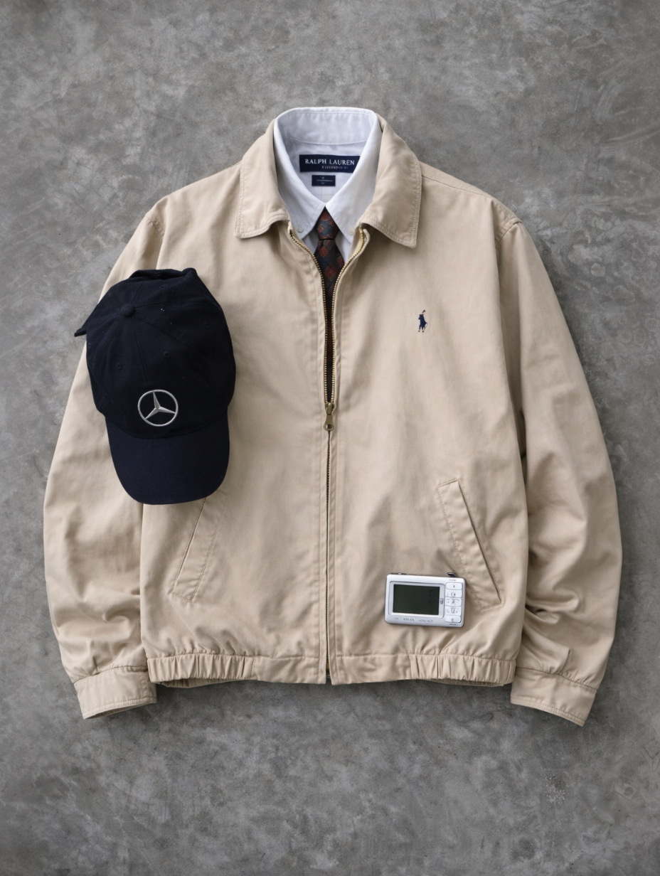 KOREAN JACKET POLO (L)