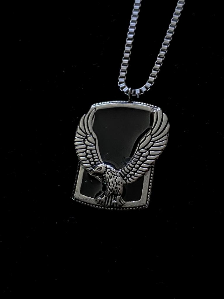 Stainless steel eagle